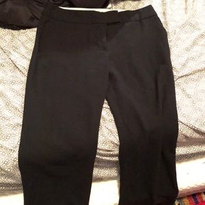 Black slacks